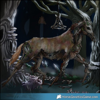 Horse Color:Gray Midnight Gold Champagne Onyx Rabicano 