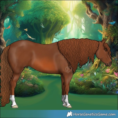 Horse Color:Chestnut 