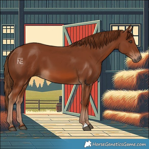 Horse Color:Chestnut 