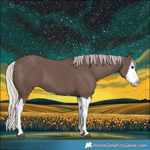 Horse Color:Silver Black Splash 