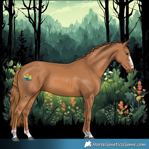 Horse Color:Chestnut 
