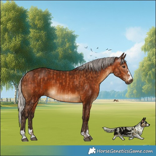 Horse Color:Silver Bay and Gray Silver Bay