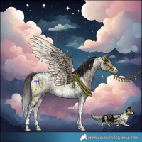 Horse Color:Smoky Grullo Tobiano Brindle  and Bay Roan Dun Splash Tobiano Frame Rabicano Brindle 