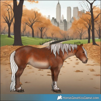 Horse Color:Silver Bay Tobiano Rabicano 