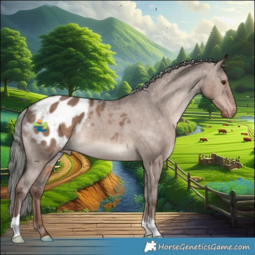 Horse Color:Liver Red Dun Mushroom Appaloosa Brindle 