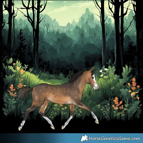 Horse Color:Buckskin Splash