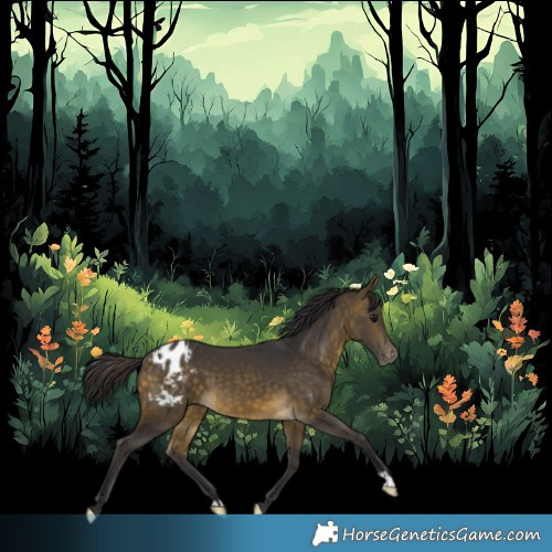 Horse Color:Buckskin Appaloosa 