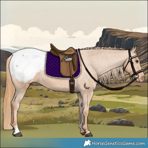 Horse Color:Chestnut Appaloosa