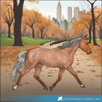 Horse Color:Silver Bay Roan