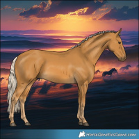 Horse Color:Palomino 