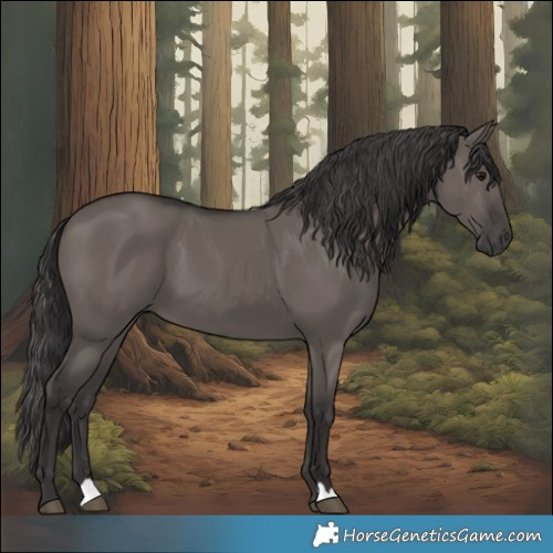 Horse Color:Smoky Grullo 