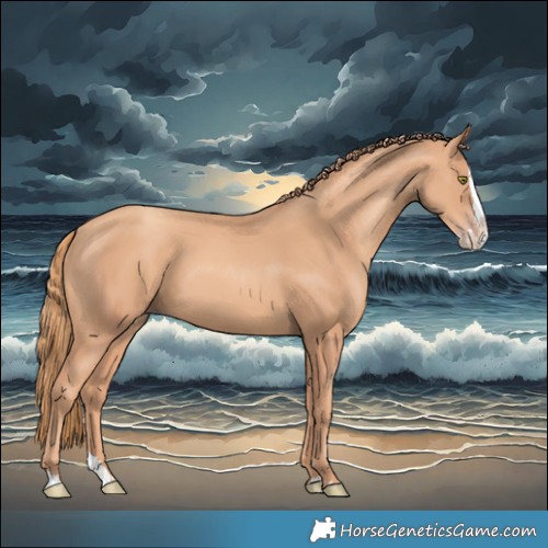 Horse Color:Gold Champagne Splash 