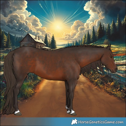 Horse Color:Liver Chestnut 