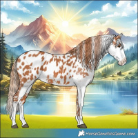 Horse Color:Chestnut Blanket  and Chestnut Blanket 