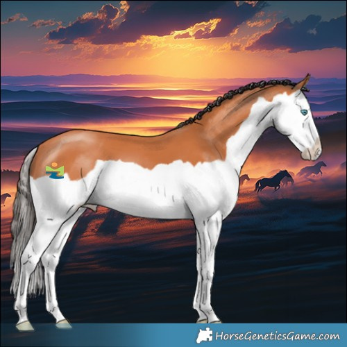 Horse Color:Bay Splash 