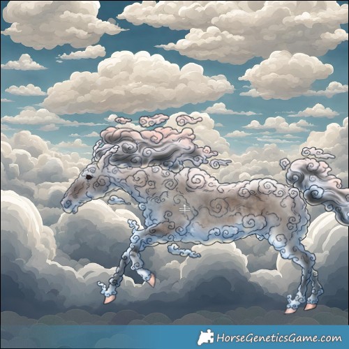 Horse Color:Brown Dun Rabicano 