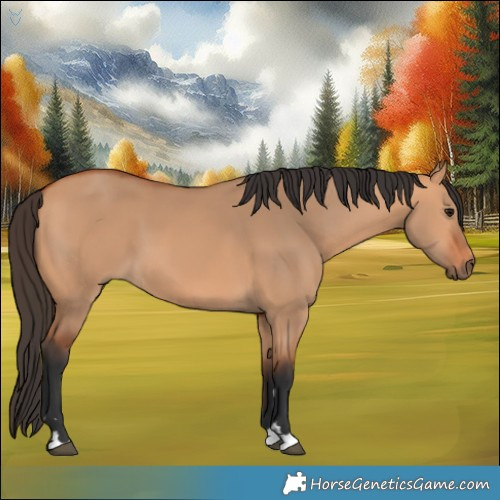 Horse Color:Bay Dun 