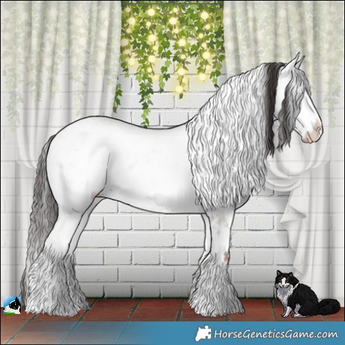Horse Color:Sable Champagne Ice Dun Mushroom Sabino 