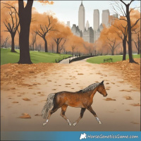 Horse Color:Chocolate Palomino Tobiano 
