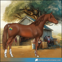 Horse Color:Chestnut 