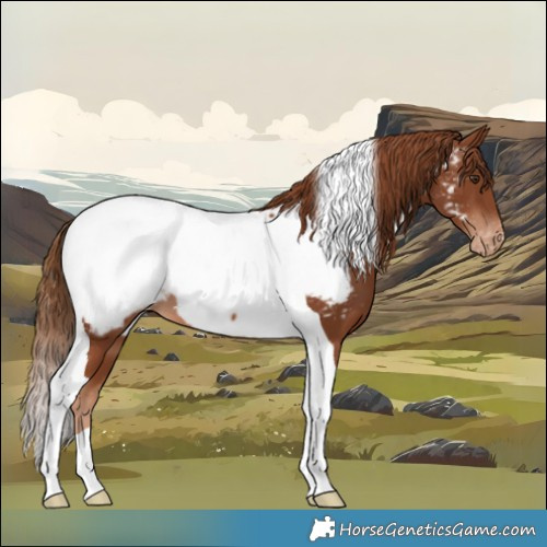 Horse Color:Chestnut Tobiano Appaloosa 
