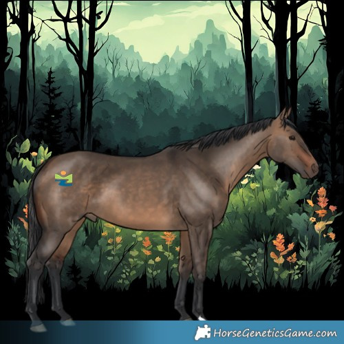 Horse Color:Brown Dun 