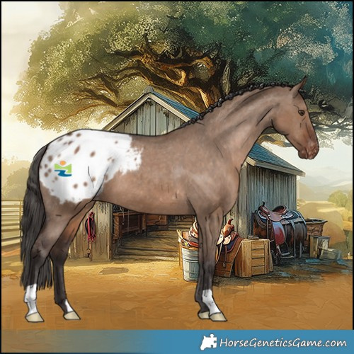 Horse Color:Liver Red Dun Blanket 