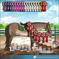 Horse Color:Liver Red Dun 