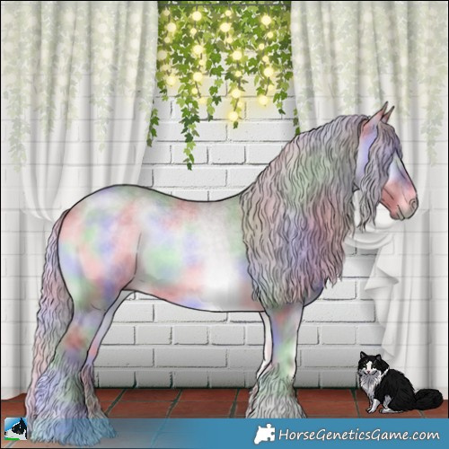 Horse Color:Nacre Chocolate Silver Grullo Chinchilla Onyx 