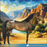 Horse Color:Buckskin Appaloosa 