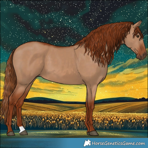 Horse Color:Red Dun 
