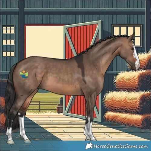 Horse Color:Bay Dun 