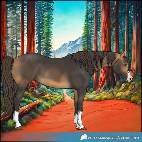 Horse Color:Buckskin 