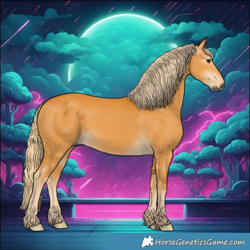 Horse Color:Gray Palomino 