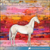 Horse Color:Silver Smoky Grullo Pearl 