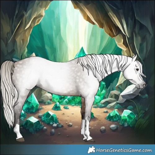 Horse Color:Gray Silver Bay Dun 