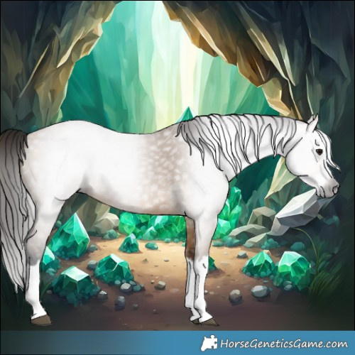 Horse Color:Gray Bay Dun Splash 