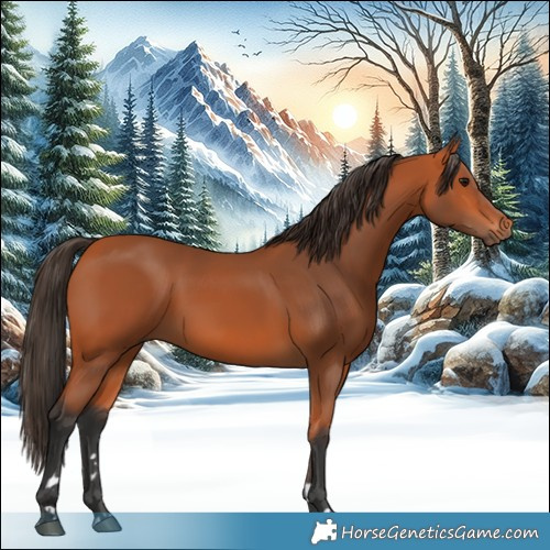 Horse Color:Bay 