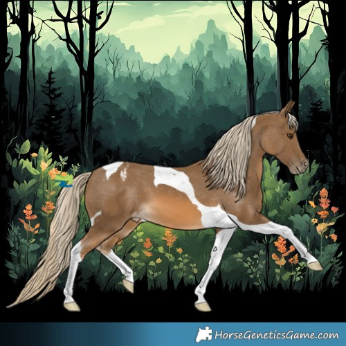 Horse Color:Chocolate Palomino Tobiano Appaloosa 