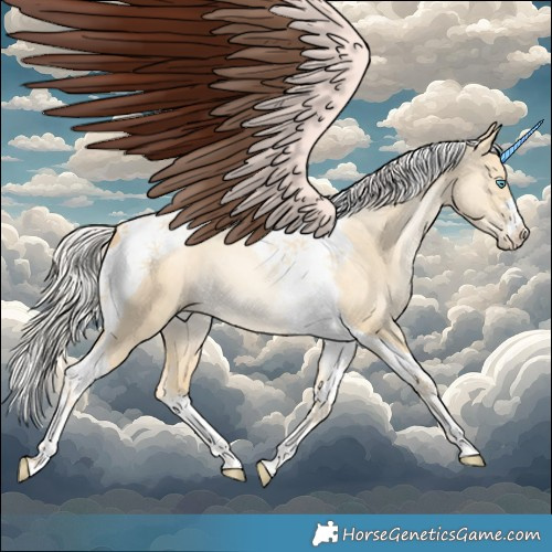 Horse Color:Silver Sable Cream Champagne Pearl Dun Tobiano 