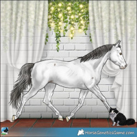 Horse Color:Liver Red Dun Mushroom Sabino Fewspot 