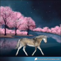 Horse Color:Gray Silver Smoky Blue Onyx Merle Tobiano 