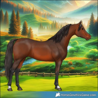 Horse Color:Bay 