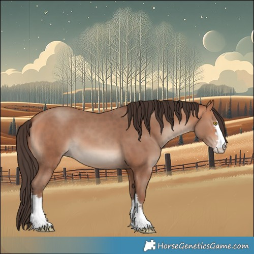 Horse Color:Amber Champagne 