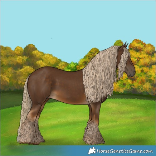 Horse Color:Chocolate Palomino