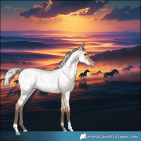 Horse Color:Silver Bay Roan Dun Appaloosa 