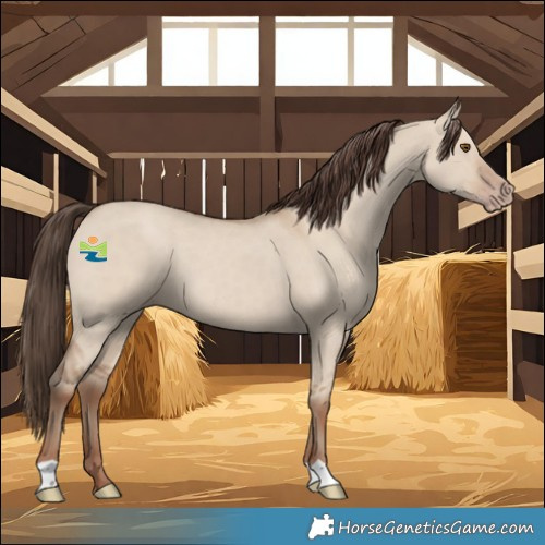 Horse Color:Classic Champagne Dun 