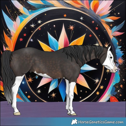 Horse Color:Brown Splash 