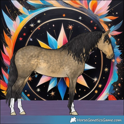 Horse Color:Buckskin Dun 