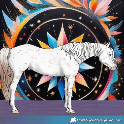 Horse Color:Chestnut Sabino 